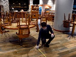 Resaltan que algunos restaurantes tienen caídas de ventas del 60 por ciento, esto desde que inició la cuarentena por el coronavirus.  AFP / ARCHIVO