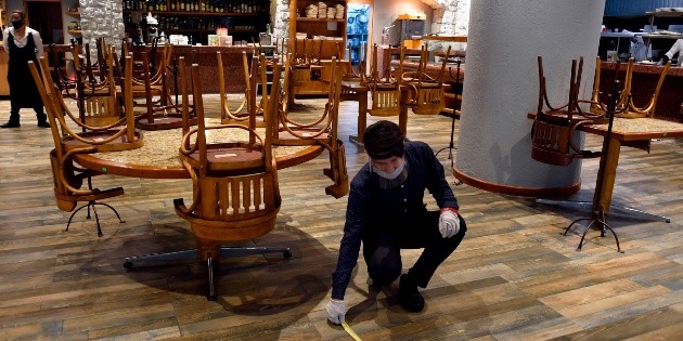 Por pandemia, dos de cada 10 restaurantes podr&iacute;an cerrar este 2020