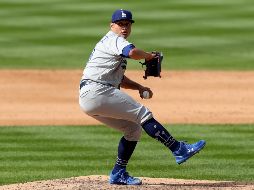 Víctor González. El nayarita y perteneciente a Charros de Jalisco, debutó esta temporada con los Dodgers, y buscará aportar su granito de arena para que la novena de Los Ángeles consiga el ansiado campeonato. AFP / ARCHIVO
