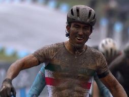 El ciclista dio este martes una alegría a México, al ubicarse en el primer lugar del short track en la Copa del Mundo de Ciclismo de Montaña, que se lleva a cabo en Nové, República Checa. TWITTER / @CONADE