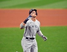 Aaron Judge hizo un jonrón. AFP