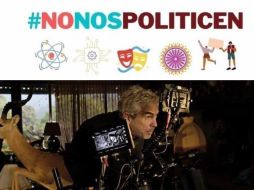 La carta #NoNosPoliticen ha sido tendencia luego de que el actor Gael García Bernal la publicó en sus redes sociales. ESPECIAL