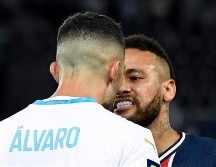 Neymar fue uno de los jugadores expulsados tras el encuentro. EFE/J. de Rosa