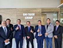 Francisco Cervantes Díaz, presidente de la Concamin visita Guadalajara con motivo de la entrega de la Medalla al Mérito Industrial. TWITTER/ @CONCAMIN