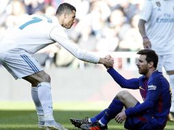 Después de algunos años, CR7 y Messi se volverán a enfrentar. AP / ARCHIVO