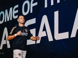 Javier Hernández no quiso hablar mucho sobre su ausencia en la convocatoria de la Selección Mexicana. TWITTER / @LAGalaxy