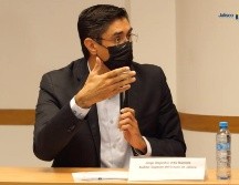 El auditor superior del Estado, Alejandro Ortiz, participó en el evento de este jueves. TWITTER/@CynthiaCanteroP