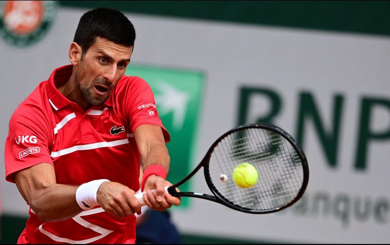 El próximo rival de Djokovic será el colombiano Daniel Galán. AFP/M. Bureau