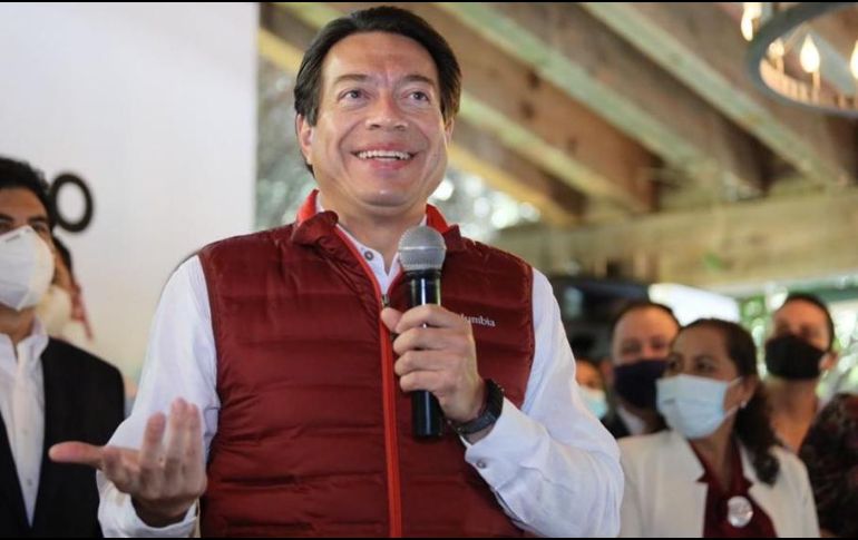 Mario Delgado reitera que la prioridad del gobierno de AMLO es combatir la corrupción. TWITTER/@mario_delgado