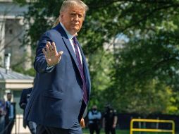 El mandatario está recibiendo un tratamiento de Regeneron, el cual no ha sido aprobado por la FDA. EFE/ARCHIVO