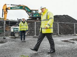 BORIS JOHNSON. El primer ministro británico negocia la salida de su país de la UE. AP