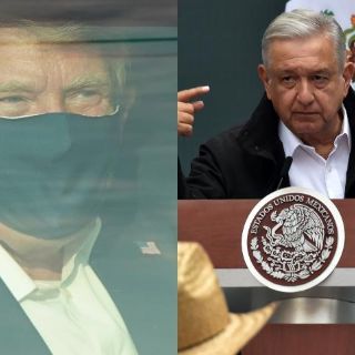 AMLO desea pronta recuperación a Trump tras ser hospitalizado por coronavirus
