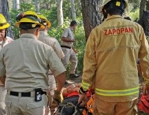 Rescatan a ciclista accidentado en el bosque El Centinela