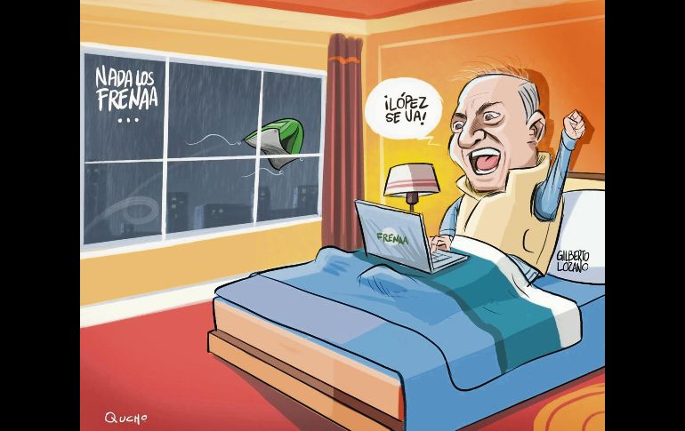 “Qucho”, picardía y crítica hecha viñeta