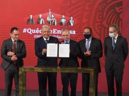 Los empresarios aseguran que este acuerdo refleja que el sector busca certeza y certidumbre para el país. SUN  / A. Martínez