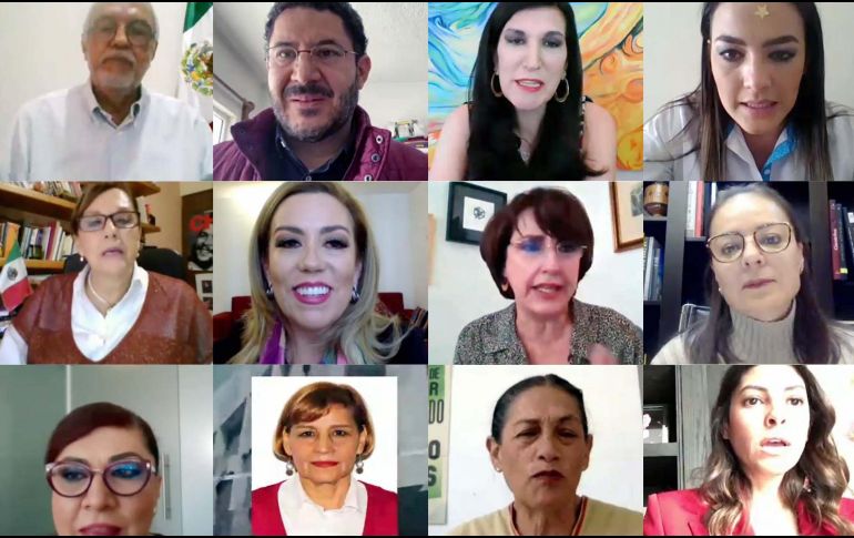 En sesión virtual, los legisladores acordaron llamar a parlamento abierto para integrar las opiniones de organismos de la sociedad civil. TWITTER / @senadomexicano