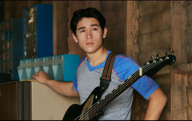 Juan Martínez interpretará al joven AB Quintanilla III. CORTESÍA / Netflix