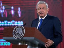 AMLO declaró que no se busca que México se vea involucrado en el proceso electoral estadounidense. EFE/Presidencia