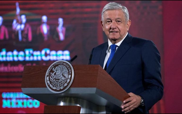 AMLO declaró que no se busca que México se vea involucrado en el proceso electoral estadounidense. EFE/Presidencia