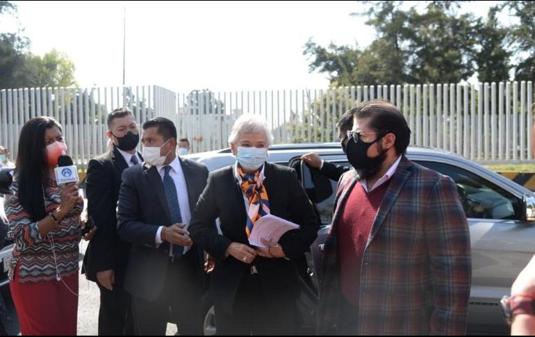 Sánchez Cordero negó que haya un rompimiento con Chihuahua, como lo declaró el gobernador Javier Corral. TWITTER/@SEGOB_mx