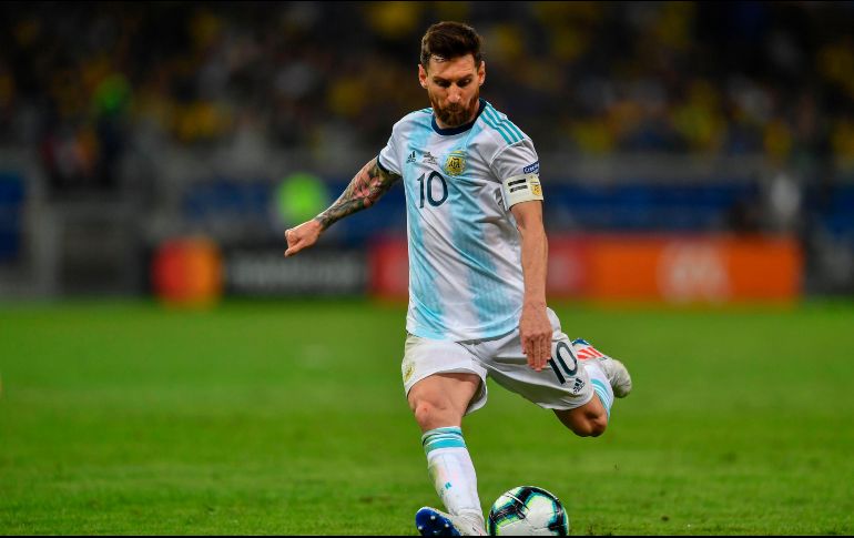 LÍDER. Lionel Messi buscará clasificarse a su quinto Mundial con la esperanza de hacerse del tan ansiado título. EL INFORMADOR/ARCHIVO