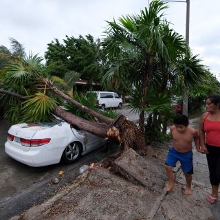 Huracán "Delta": las imágenes tras su paso por Quintana Roo