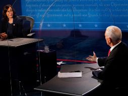 El debate entre los candidatos a la vicepresidencia cobró relevancia por el contagio del mandatario, Donald Trump. AP/M. Gash