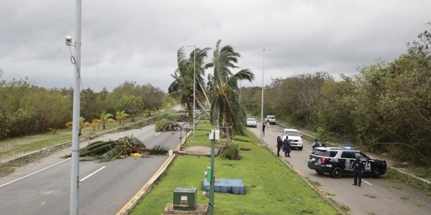 Hurac&aacute;n Delta recupera fuerza tras dejar M&eacute;xico rumbo a EU