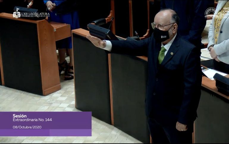 El ex magistrado fue elegido en una segunda terna que el Supremo Tribunal de Justicia del Estado entregó al Congreso. ESPECIAL