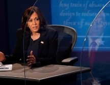 Kamala Harris y Mike Pence centraron su debate principalmente en cómo Donald Trump gestionó la pandemia de coronavirus. EFE/M. Gash