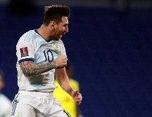 Messi llegó a 22 goles en eliminiatorias mundialistas e igualó el récord de Luis Suárez. AP/A. Marcarian