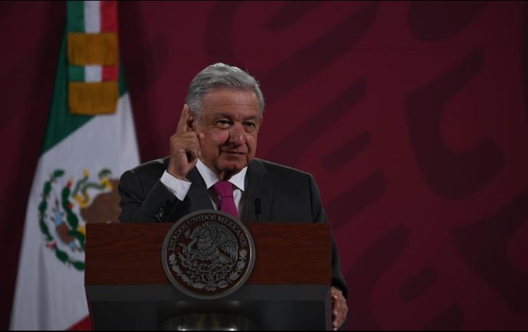 Durante su conferencia matutina, el Mandatario indicó que él está ocupado en enfrentar las crisis económica y sanitaria ocasionadas por el COVID-19. SUN / ARCHIVO