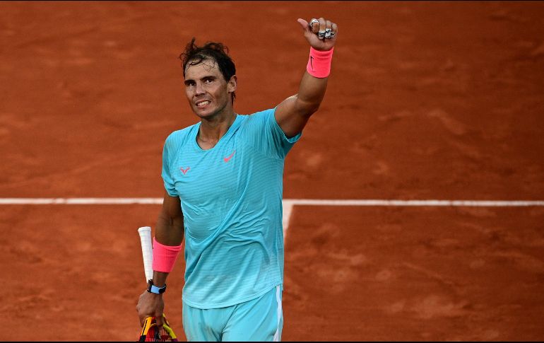 Si Nadal gana el domingo, igualará el récord de 20 Grand Slams que posee el suizo Roger Federer. AFP / M. Bureau