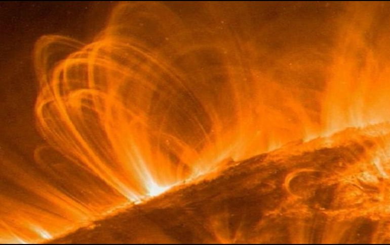 El Sol expulsa chorros de partículas con tanta fuerza que se extienden por todo nuestro sistema solar. NASA