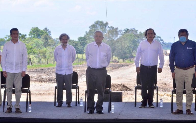López Obrador informó que habrá un programa especial de mejoramiento de los centros arqueológicos mayas y se abrirán cuatro nuevas zonas arqueológicas. TWITTER/@TrenMayaMX