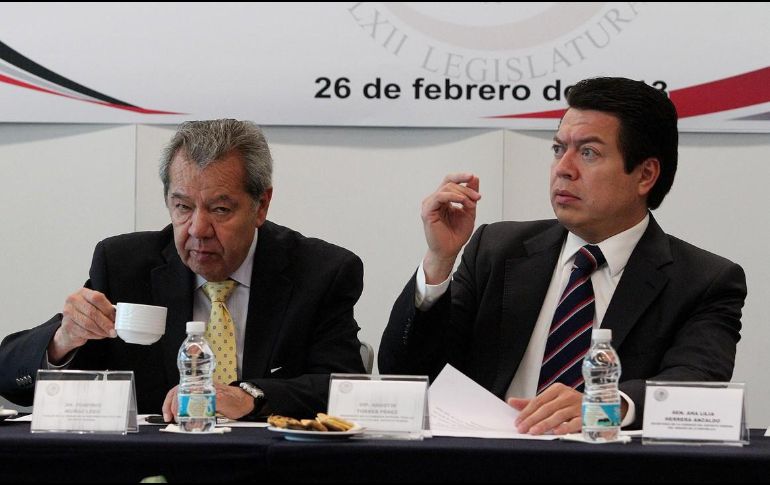 Muñoz Ledo obtuvo 25.34% de los apoyos, mientras que Delgado alcanzó 25.29%. NOTIMEX/Archivo