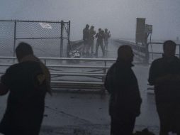 ''Delta'' impactó la zona que seis semanas antes fue afectada por el huracán ''Laura''. AFP/G. Nakamura