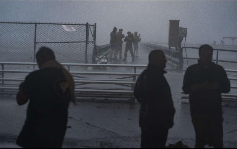 ''Delta'' impactó la zona que seis semanas antes fue afectada por el huracán ''Laura''. AFP/G. Nakamura