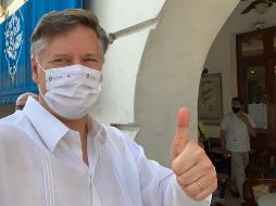 Chistopher Landau publicó imágenes de su visita a Veracruz, en donde sostuvo reuniones con diversas autoridades. TWITTER/@USAmbMex