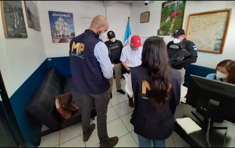 Julio César Macías Montes, como dice llamarse, tiene 77 años de edad. ESPECIAL/Ministerio Público de Guatemala