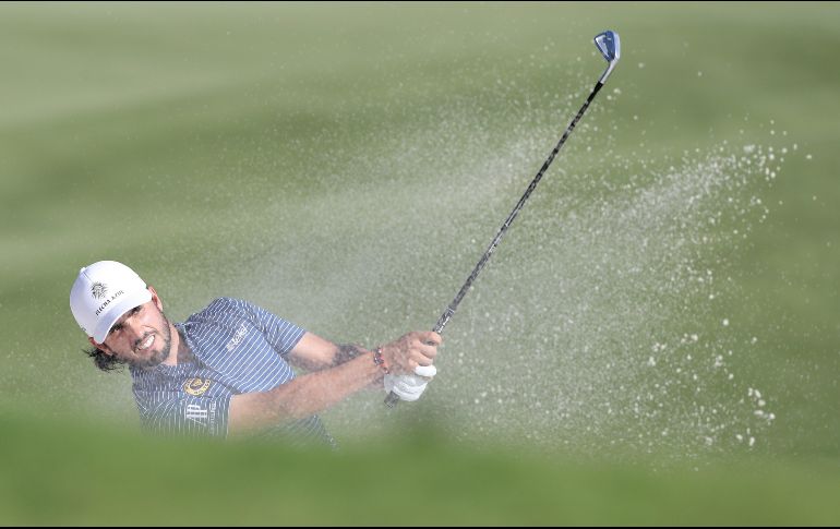 Ancer está a cuatro golpes de los líderes, el escocés Martin Laird y el estadounidense Patrick Cantlay con -20. AFP/M. Stokkman