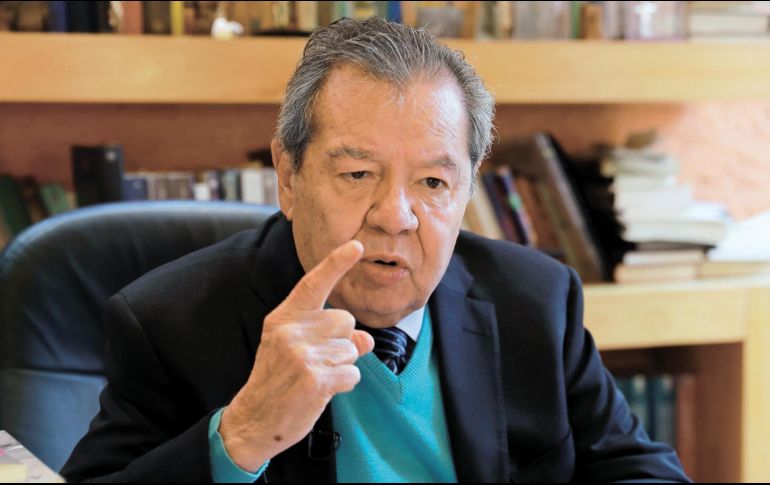 Muñoz Ledo reiteró que él ganó dos a uno las encuestas para elegir al presidente de Morena. SUN/ARCHIVO