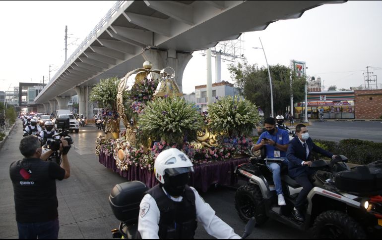 Durante el recorrido no se identificaron concentraciones masivas de personas. EL INFORMADOR / F. Atilano