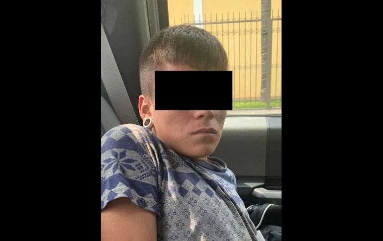 El agresor huyó del lugar pero fue capturado en las inmediaciones. Cortesía