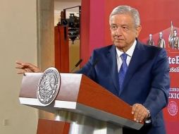 AMLO señaló que esta empresa está exigiendo el pago que resta, pero anunció que se interpondrán denuncias por la firma de este contrato. TWITTER / @GobiernoMX