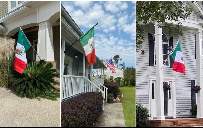 Los vecinos de la familia Zambrano se solidarizaron con un emotivo gesto. FAMILIA ZAMBRANO