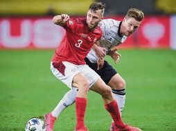 REÑIDO. Suizos y alemanes dieron un partido lleno de goles en territorio germano. EFE