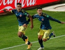 Radamel Falcao y James Rodríguez lideran a la Selección colombiana. EFE