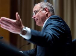 El director interino de la agencia de Aduanas y Protección de Fronteras, Mark Morgan, detalla que las detenciones de grupos familiares pasaron de 530 mil a 18 mil. EFE/ARCHIVO