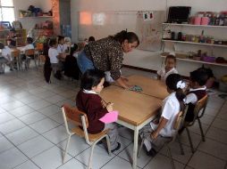 De momento los estudiantes llevan a cabo una jornada como las escuelas normales, de 8:00 a 12:45 horas, en lugar de 8:00 a 15:00 horas. EL INFORMADOR/ARCHIVO